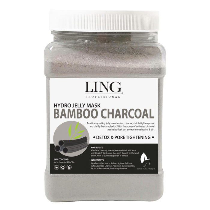 Bamboo Activated Charcoal - Hydro Jelly Mask - 30 oz