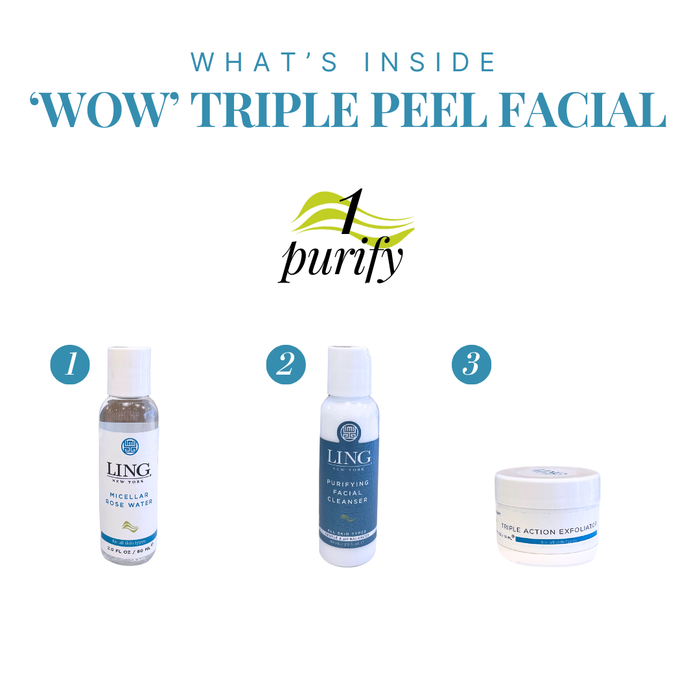 WOW Triple Peel Facial Starter Kit