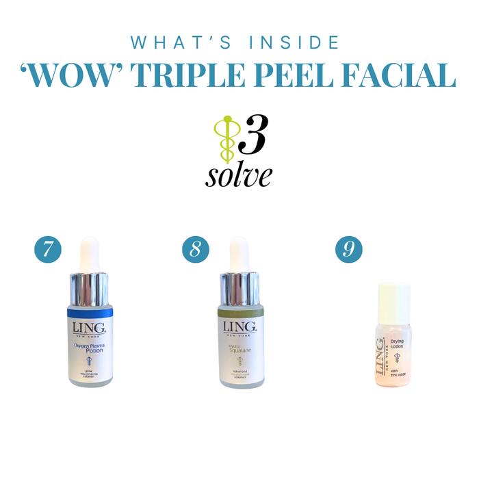 WOW Triple Peel Facial Starter Kit