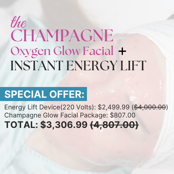 The Champagne Oxygen Glow Facial