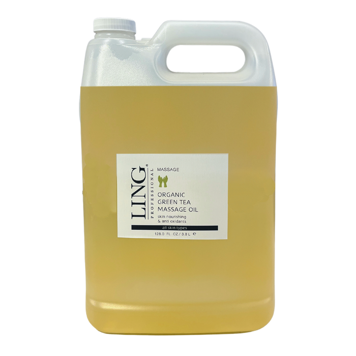 Organic Green Tea Massage Oil - 128 oz