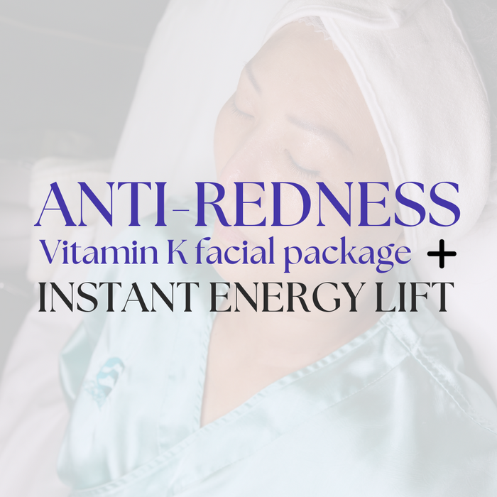 The Anti-Redness Vitamin K Facial + Instant Energy Lift